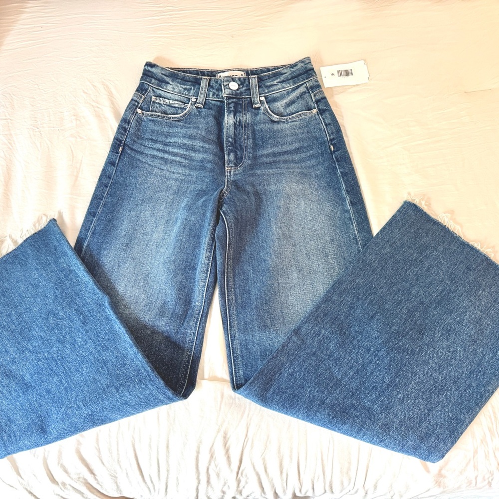 Paige- nwot- (Anessa) raw hem-Cropped jeans
